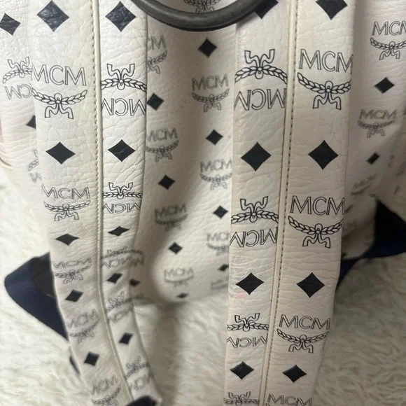 Authentic MCM Studded Backpack - Picture 4 of 14